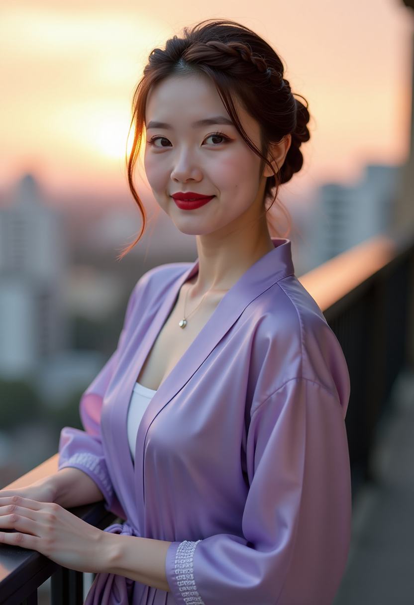 雾中花海报